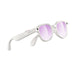 White frame pink mirror