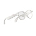 White frame   flat mirror