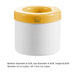 Yellow and white
