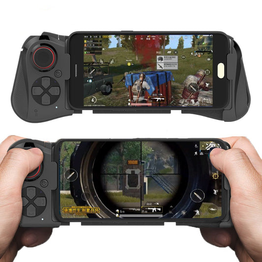 Bluetooth phone gamepad with ergonomic handheld design